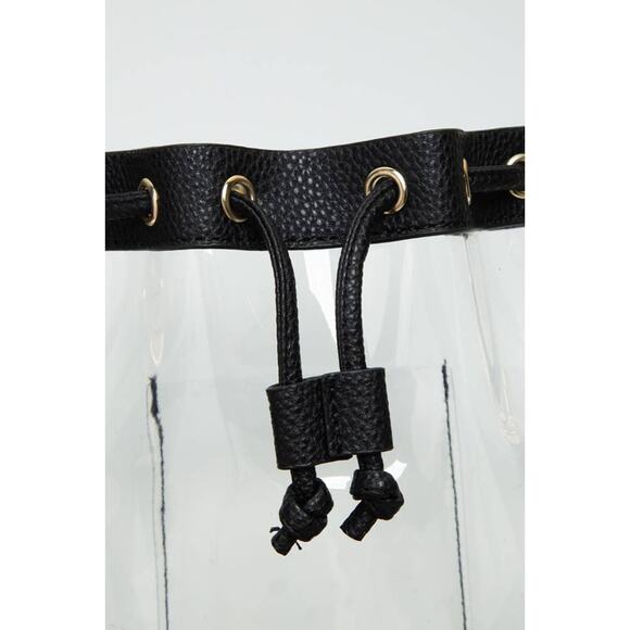 Clear Crossbody Stadium Bucket Bag Royal Blue - Picture 4 of 11